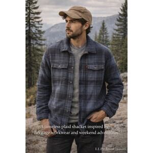 Vintage Levi's Plaid Flannel jacket Shirt Lined Blue Gray Zg Comfort